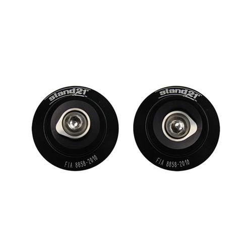 Helmet Anchor - FHR Stand 21 - Post style - Aluminum - Black Anodized - SA Helmets - Pair