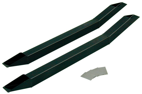 Subframe Connectors - Weld-On - 2 x 2 x 0.083 Tubing - Steel - Natural - Ford Mustang 1979-93 - Pair