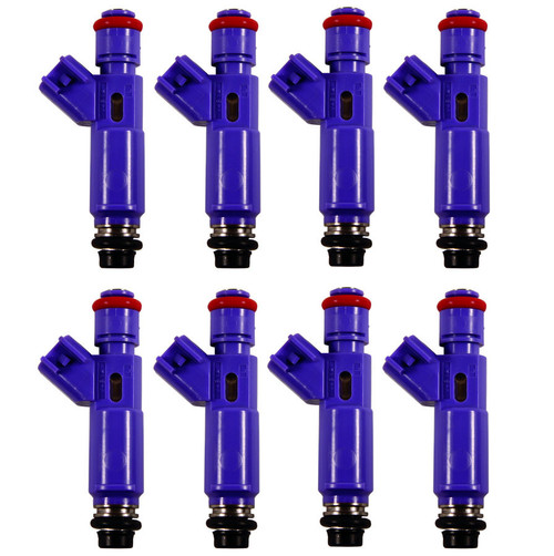 Fuel Injector - 24 lb/hr - High Impedance - USCAR Connector - Universal - Set of 8