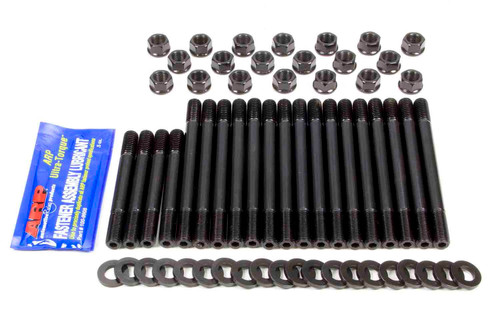 Cylinder Head Stud Kit - Hex Nuts - Chromoly - Black Oxide - Oldsmobile V8 - Kit