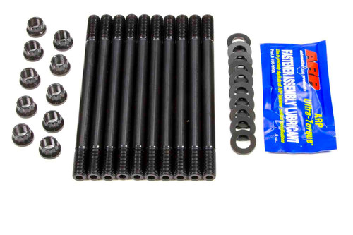 Cylinder Head Stud Kit - 12 Point Nuts - Chromoly - Black Oxide - Volkswagen 4-Cylinder - Kit