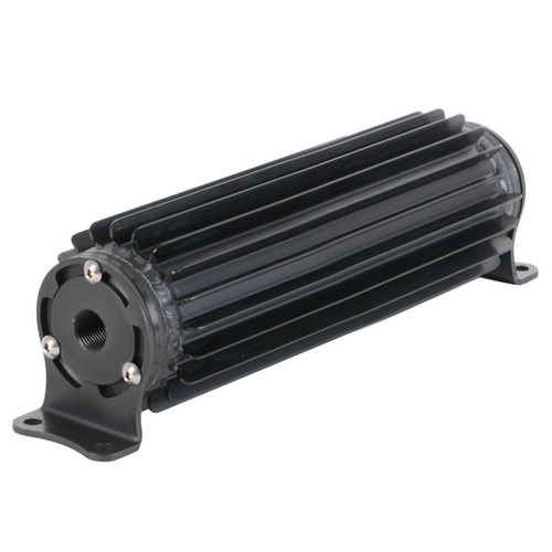 Fluid Cooler - 10.25 x 3.25 x 3 in - Heat Sink - 1/2 in NPT Female Inlet / Outlet - Aluminum - Black Anodized - Kit