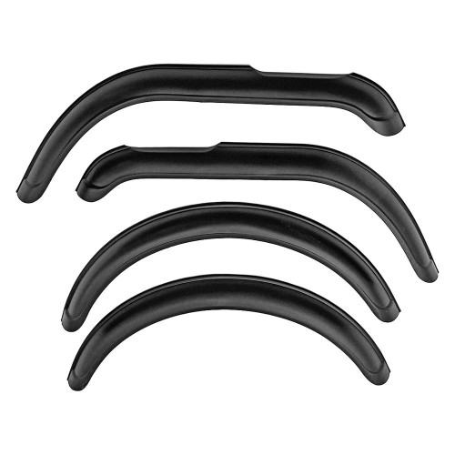 Fender Flare - OE Replacement - Front / Rear - Plastic - Black - Jeep CJ 1955-86 - Kit