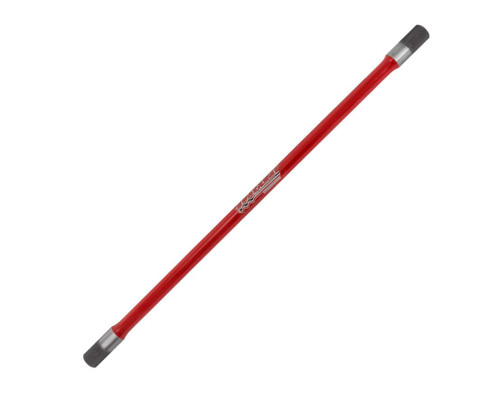 Torsion Bar - Solid - 0.950 in OD - 1-1/8-48 Spline - 29 in Long - Chromoly - Red Powder Coat - Left Rear - Dirt Modified - Each