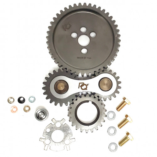 Timing Gear Drive - Dual Gear - Dual Idler - Noisy - Steel - Small Block Chevy - Kit