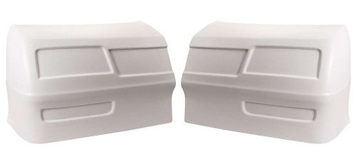 Nose - 2-Piece Complete - Plastic - White - Chevy Monte Carlo SS 1983-88 - Kit