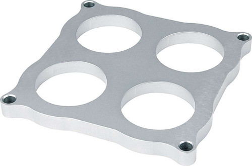 Carburetor Shear Plate - 1/2 in Thick - 2-1/8 in Bores - Dominator Flange - Aluminum - Each