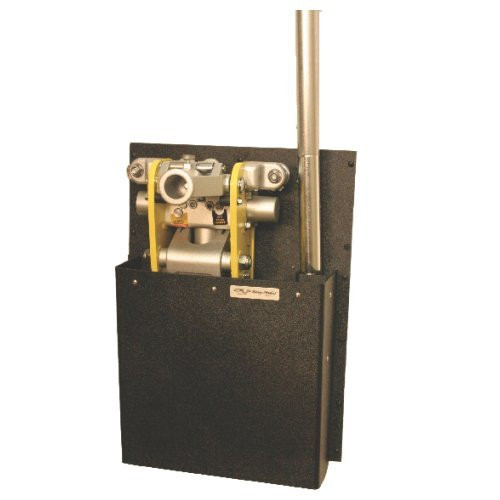 Floor Jack Mount - Wall Mount - 1-Piece - 18 x 25.5 x 5.5 in - Plastic - Black - Each