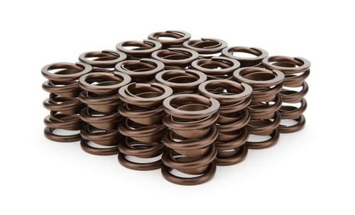 Valve Spring - Single Spring / Damper - 370 lb/in Spring Rate - 1.100 in Coil Bind - 1.490 in OD - Set of 16