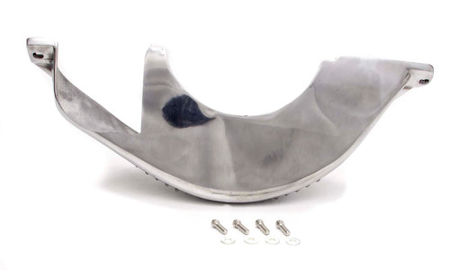 Transmission Dust Cover - Torque Converter Cover - Aluminum - Polished - TH350 / TH400 - Each