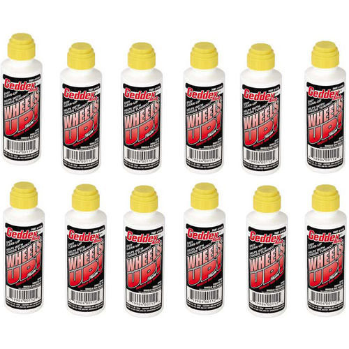 Wheelie Bar Marker - Wheels Up - Chalk - Yellow - 3 oz Bottle / Applicator - Set of 12