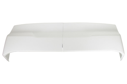 Bumper Cover - 2-Piece Complete - Rear - Plastic - White - ABC NextGen - Kit