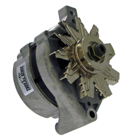 Alternator - 70 amps - 12V - External Regulator - Single V-Belt Pulley - Natural - Small Block Ford - Each