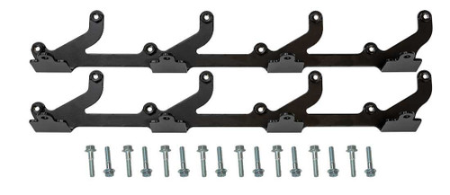 Ignition Coil Bracket - Coil Pack Style - Steel - Black Powder Coat - Big Block Chevy - Pair