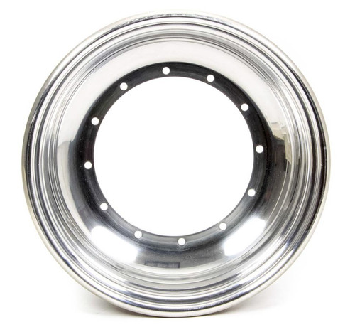 Wheel Shell - Big Bell - Inner - 10 x 3.00 in - Aluminum - Polished - Each
