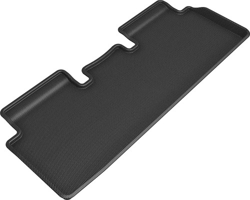 Floor Liner - Kagu - 2nd Row - Plastic - Black / Textured - Tesla S 2020-21 - Each