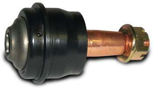 Ball Joint - Precision - Greasable - Lower - Press-In - 2.000 in/ft Taper - 3.57 in Stud - 5/8-18 in Thread - Hardware Included - Aluminum Cap - Black Anodized - Each