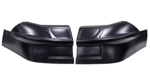 Nose - 2-Piece Complete - Plastic - Black - Pontiac Grand Prix 2004 - Kit