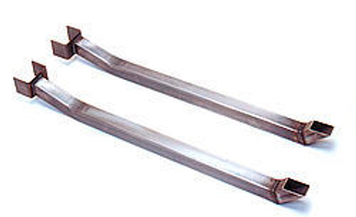 Subframe Connectors - Weld-On - Steel - Natural - Mopar B-Body 1962-67 - Pair