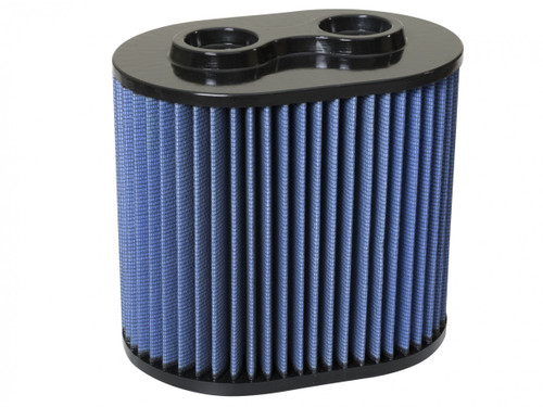 Air Filter Element - Magnum FLOW Pro 5R - Oval - Reusable Cotton - Blue - Ford Fullsize Truck 2017-19 - Each