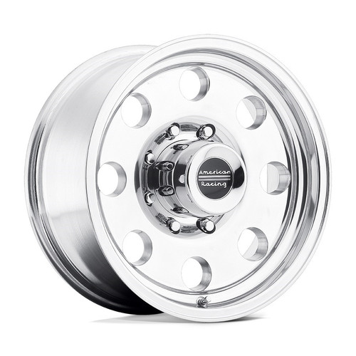 Wheel - Baja - 16 x 8 in - 4.500 in Backspace - 8 x 165.1 mm Bolt Pattern - Aluminum - Polished - Each
