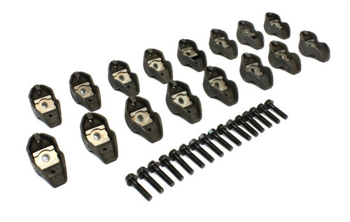 Rocker Arm - High Energy - Pedestal Mount - 1.73 Ratio - OEM / Long Slot - Steel - Big Block Ford / Cleveland / Modified - Set of 16