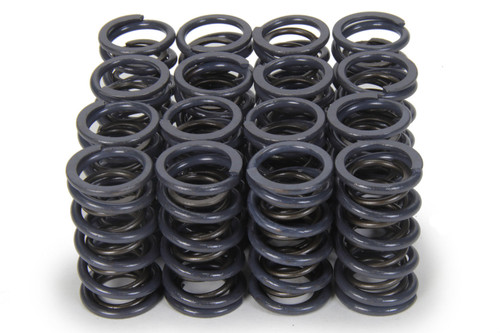 Valve Spring - Dual Spring - 250 lb/in Spring Rate - 0.960 in Coil Bind - 1.240 in OD - Set of 16