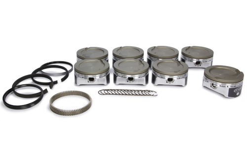 Piston and Ring - Premium Forged - Forged - 4.030 in Bore - 1.2 x 1.2 x 3.0 mm Ring Groove - Minus 15.00 cc - GM LS-Series - Kit