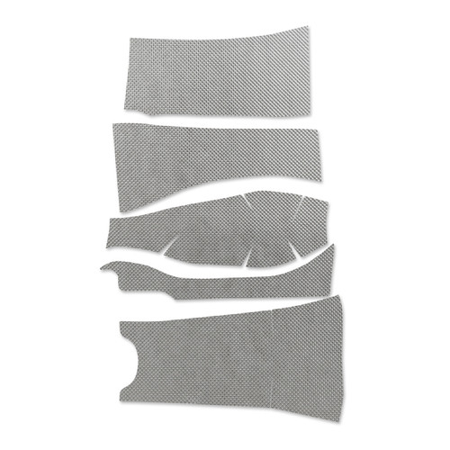 Heat Barrier - Floor and Tunnel Shield - Aluminized Fiberglass Cloth - Mazda Miata 2006-15 - Kit