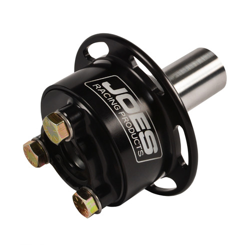 Steering Wheel Quick Release - 360 Degree Release - Spline - Aluminum - Black Anodized - 5/8 in Shaft - Kit
