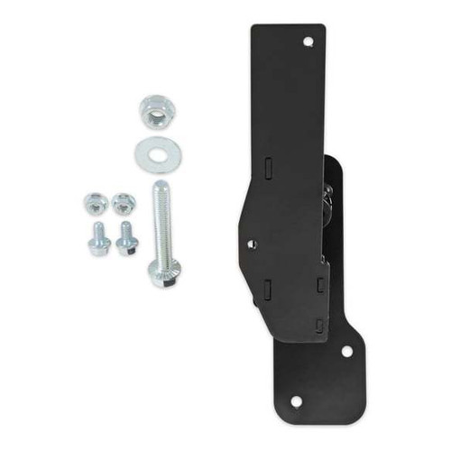Floor Pedal Bracket - Drive-By-Wire - Steel - Black Powder Coat - Dodge Midsize Truck 1987-96 - Each
