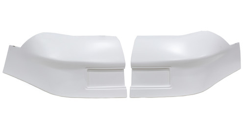 Nose - ABC - 2-Piece Complete - Plastic - White - Ford Fusion - Kit