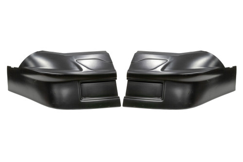 Nose - ABC - 2-Piece Complete - Plastic - Black - Toyota Camry - Kit