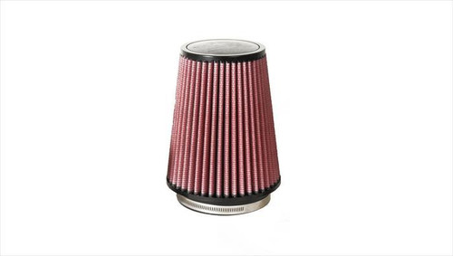 Air Filter Element - Primo Diesel - Clamp-On - Conical - Oiled - 6.5 in Base - 4.75 in Top Diameter - 8 in Tall - 5 in Flange - Reusable Cotton - Blue - Universal - Each