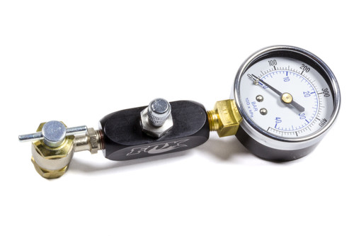 Nitrogen Fill Tool - Schrader Valve - 0-600 psi Gauge - Aluminum - Black Anodized - Each