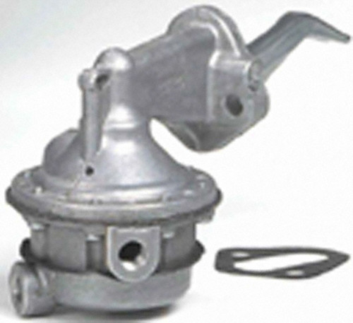 Fuel Pump - Mechanical - 120 gph - 6.9-8.1 psi - 1/4 in NPSF Inlet / Outlet - Aluminum - Natural - Gas - Small Block Mopar - Each