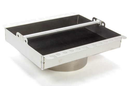 Tool Tray - Carburetor - 10 x 13 in - 0.063 in Thick Aluminum - 7-5/16 in Diameter Flange - Each