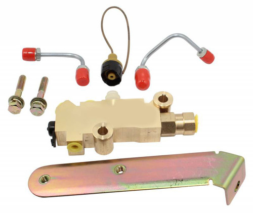 Brake Combination Valve - Disc / Disc - Brass - Natural - Kit