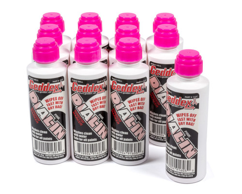 Dial-In Marker - Dial-In - Window - Pink - Safe on Glass / Polycarbonate / Rubber - 3 oz Bottle / Applicator - Set of 12