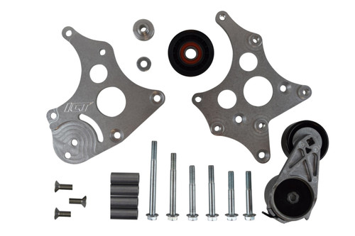 Alternator Bracket - Passenger Side - Cylinder Head Mount - Aluminum - Natural - LSX / LS1 / LS2 / LS3 / LS6 / LS7 / LS9 - GM LS-Series