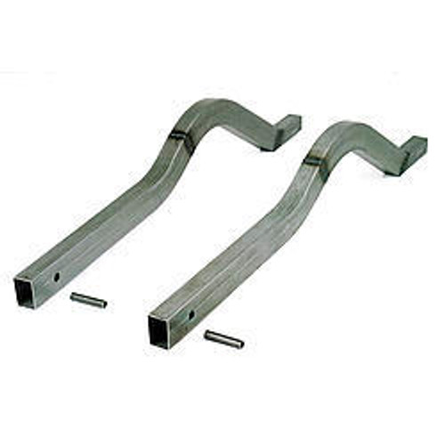 Frame Rails - Rear - 2 x 3 x 0.083 in Tubing - Steel - Natural - GM X-Body1962-67 - Kit