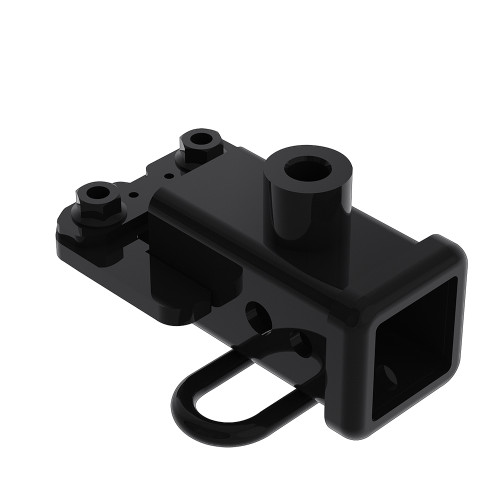 Hitch Receiver - Class IV - 6000 lb Max Gross Weight - 2 in Receiver - Steel - Black Powder Coat - Ram Fullsize Truck 2019-22 - Each