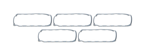 Oil Pan Gasket - 0.188 in Thick - 1-Piece - Steel Core Rubber - Big Block Chevy - Set of 5