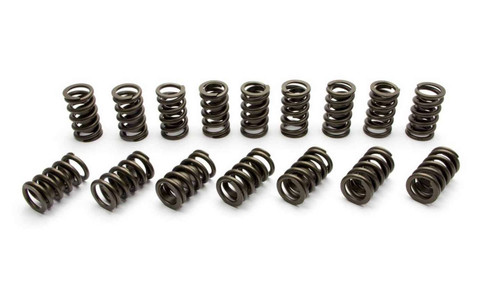 Valve Spring - Professional - Dual Spring / Damper - 507 lb/in Spring Rate - 1.190 in Coil Bind - 1.550 in OD - Set of 16