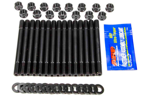 Cylinder Head Stud Kit - Hex Nuts - Chromoly - Black Oxide - Mopar Inline-6 - Kit
