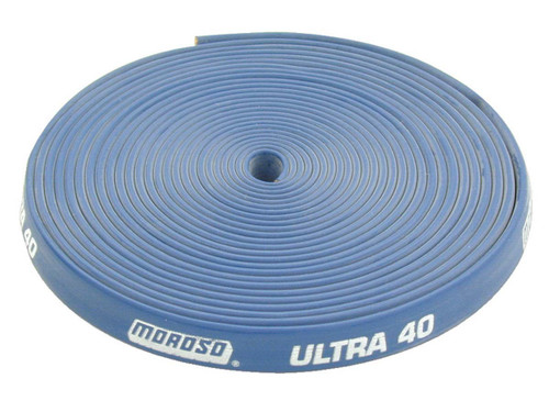 Spark Plug Wire Sleeve - Ultra 40 - 8.65 mm Wires - 25 ft - Fiberglass / Silicone - Blue - Each