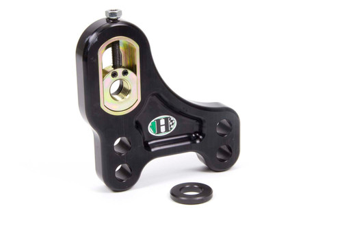 Trailing Arm Bracket - Passenger Side - Frame Mount - Original - Bolt-On - Adjustable - Aluminum - Black Anodized - Each