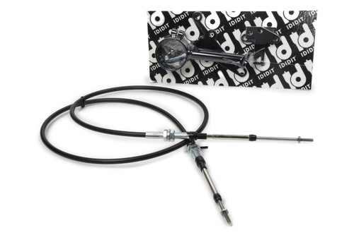 Column Shift Linkage - 6 ft Cable - Column / Transmission Bracket - GM Transmission - 2-1/4 in OD Ididit Columns - Kit