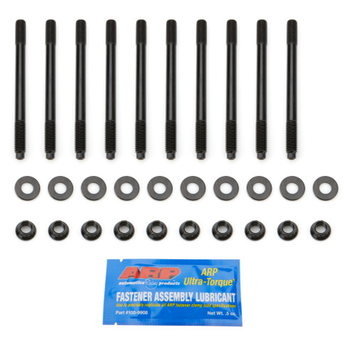 Main Stud Kit - Hex Nuts - 2-Bolt Mains - Chromoly - Black Oxide - 1.8 L - Toyota 4-Cylinder - Kit