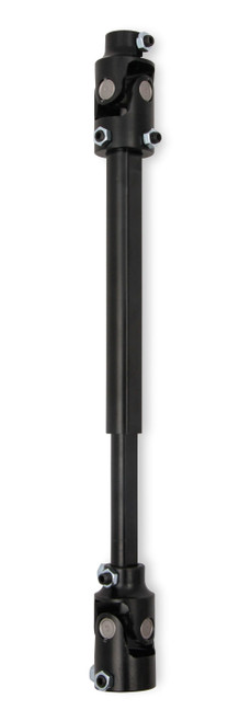 Steering Shaft - Collapsible - Steel - Black Powder Coat - GM LS-Series - GM 1982-93 - Each